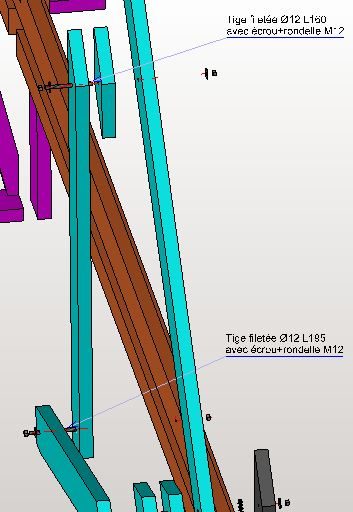 Détail d'assemblage ossature bois — photo 3