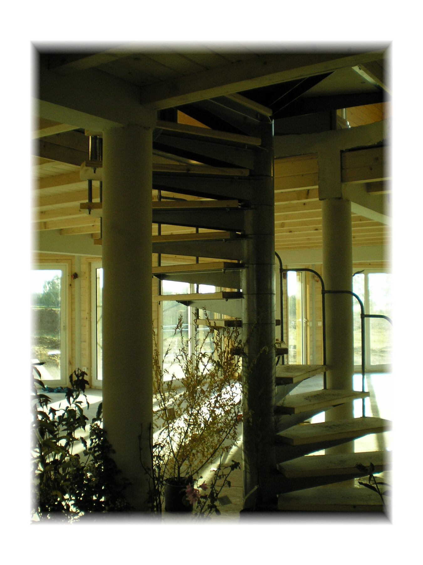 Différents aspects intérieurs dans les maisons à structure bois — photo 6