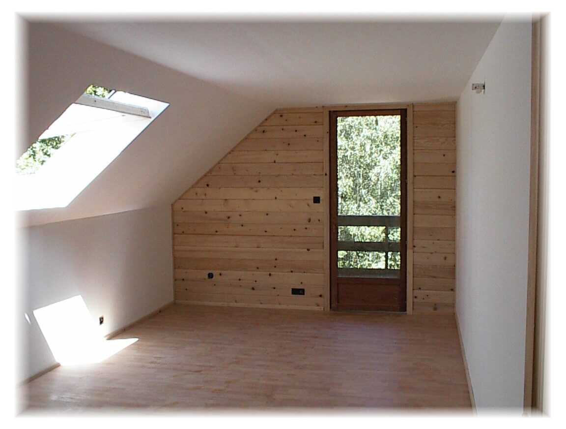 Différents aspects intérieurs dans les maisons à structure bois — photo 11