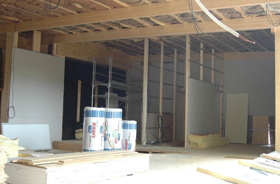 Toiture plate & plancher OSB