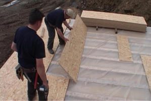 Toiture plate et plancher OSB — photo 4