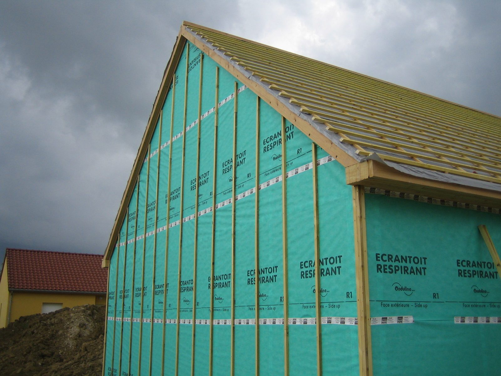 Structure et ossature bois en chantier — photo 10