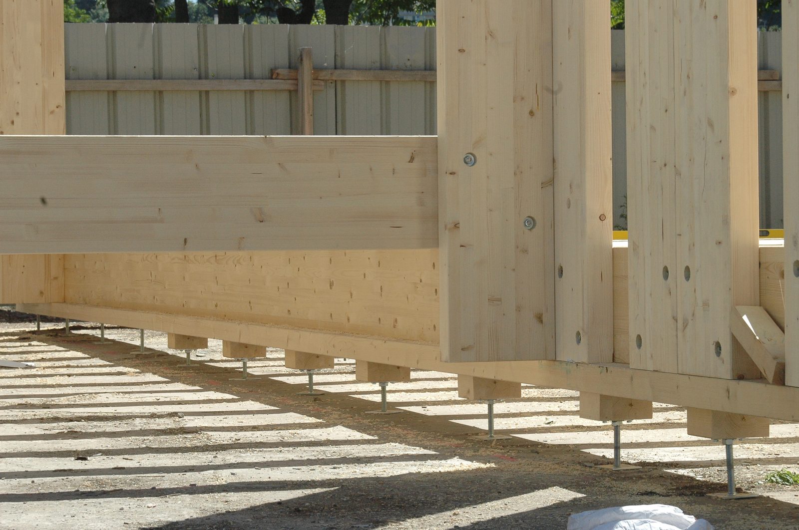 Structure et ossature bois en chantier — photo 18