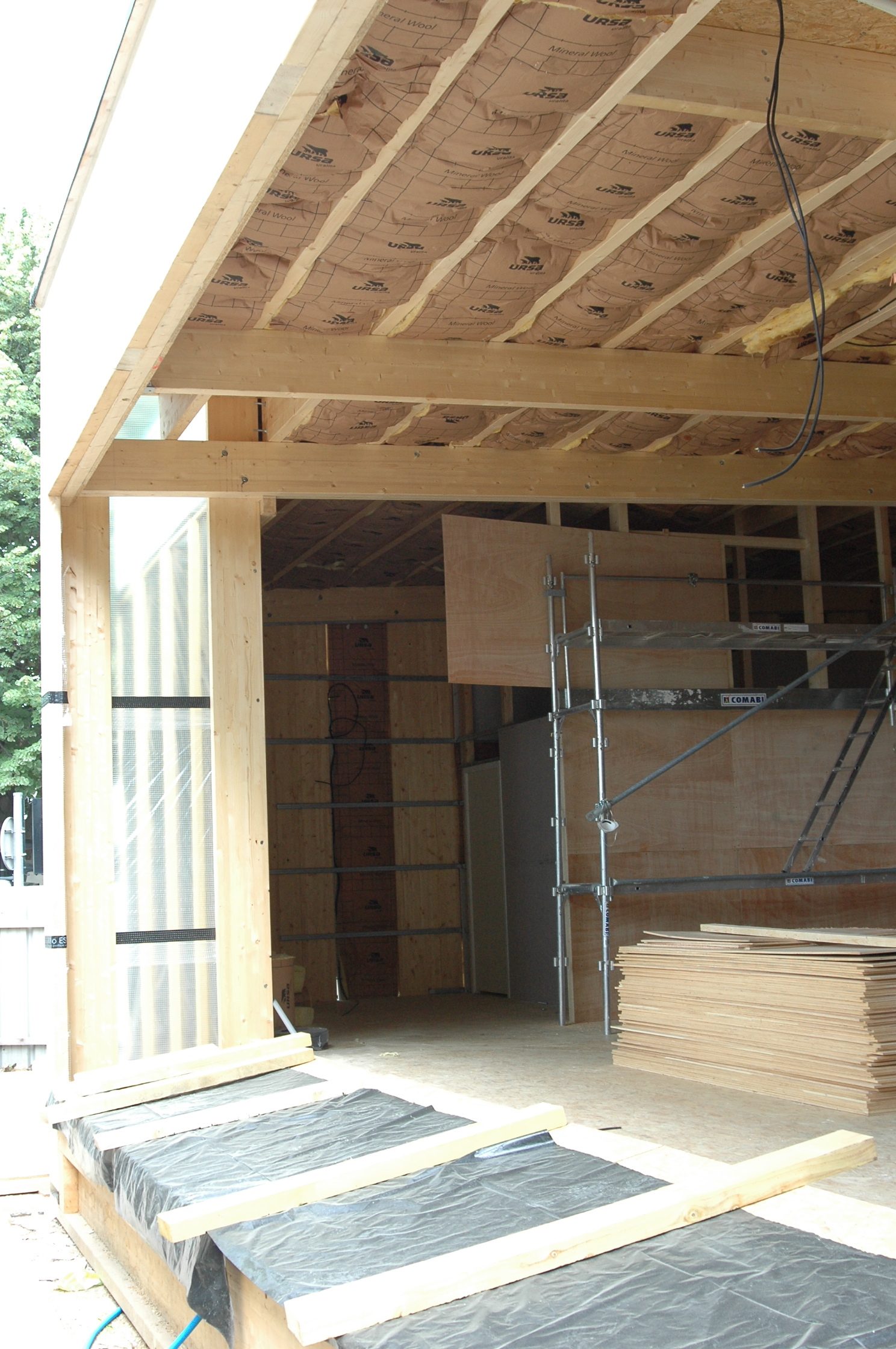 Toiture plate et plancher OSB — photo 2