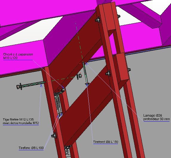 Détail d'assemblage ossature bois — photo 8