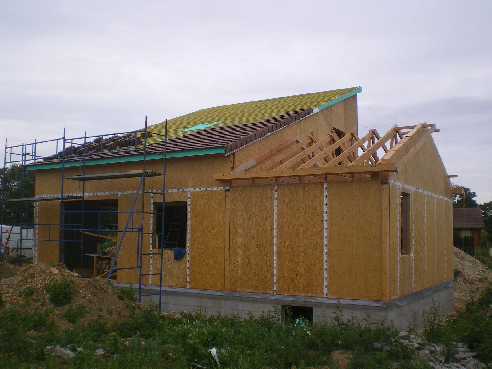 Structure et ossature bois en chantier — photo 5