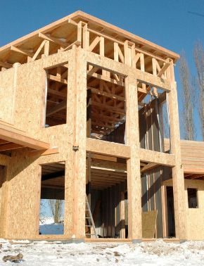 Structure et ossature bois en chantier — photo 15