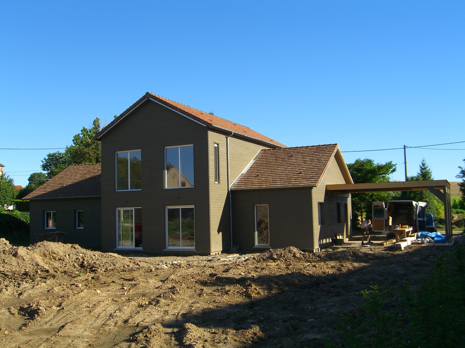 Chantier ossature bois Happy Home — photo 3