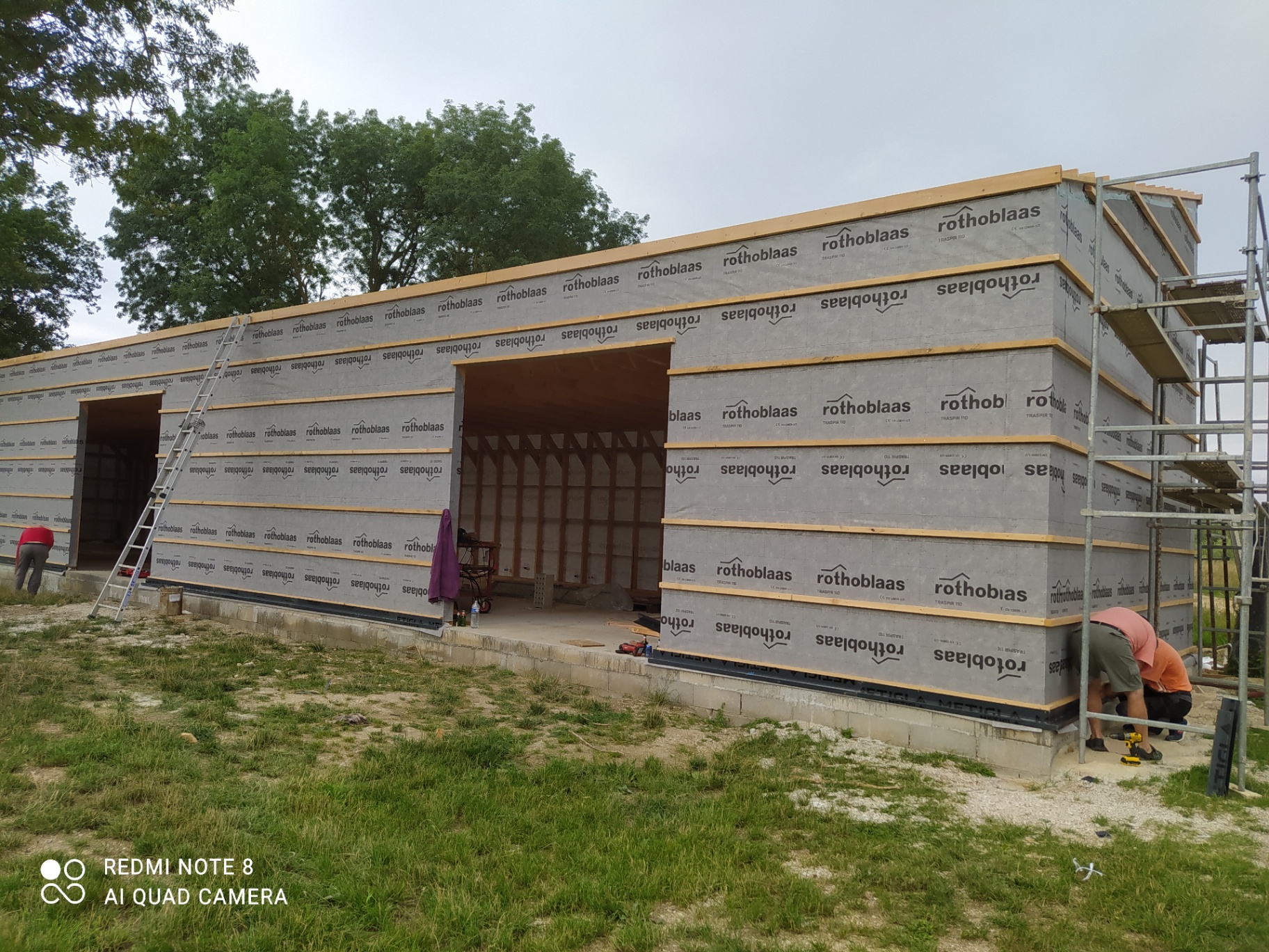 Chantier ossature bois Happy Home — photo 16