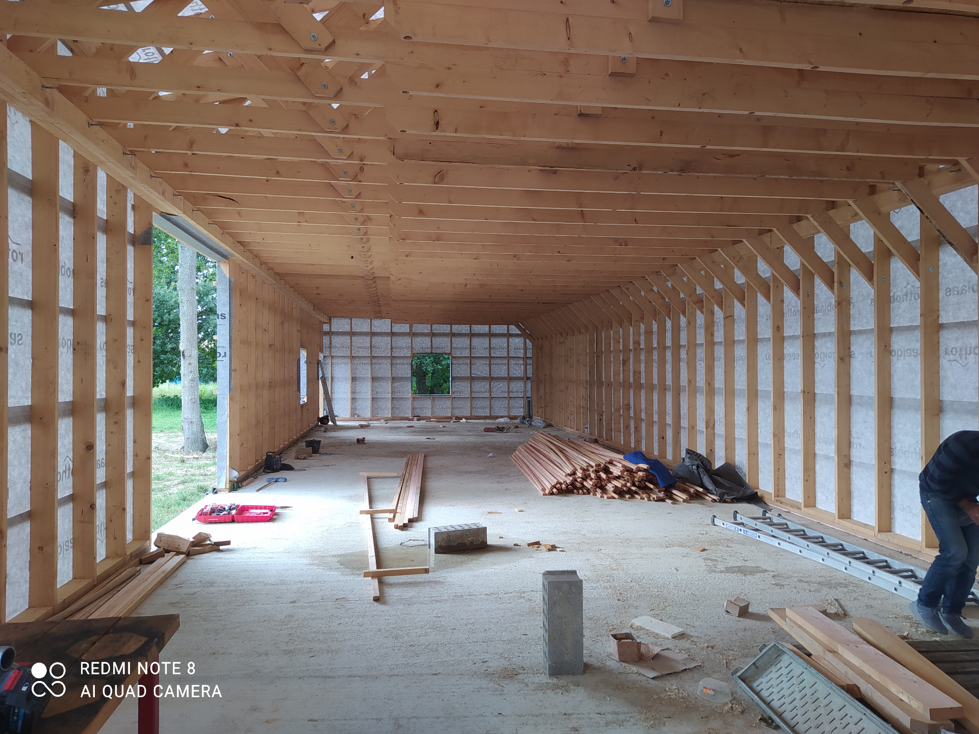 Chantier ossature bois Happy Home — photo 17